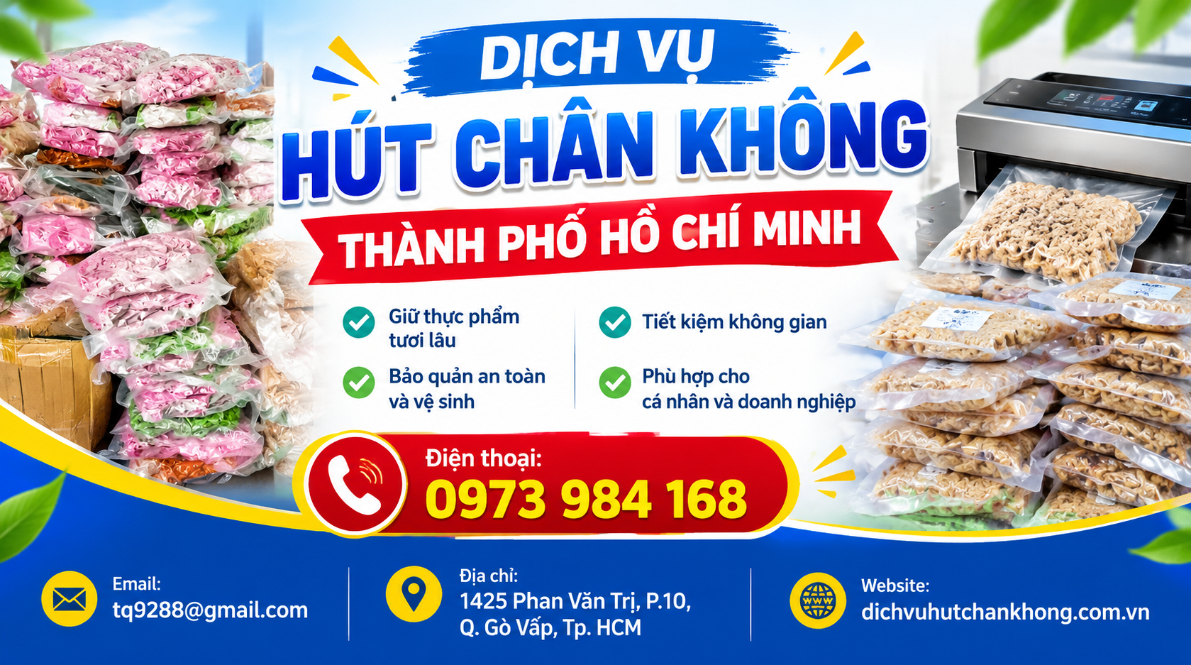 dịc vụ hút chân không tphcm
